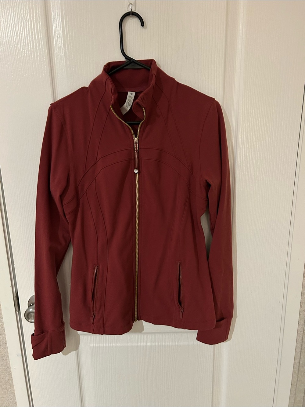 Lululemon Women’s Zip-Front Jacket in Deep Burgundy